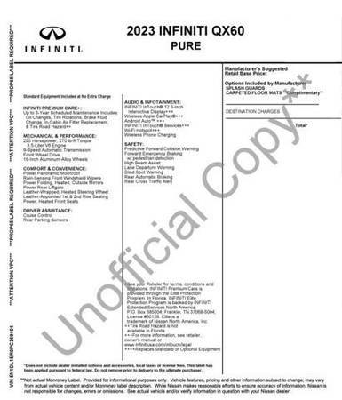2023 Infiniti QX60