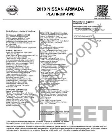 2019 Nissan Armada